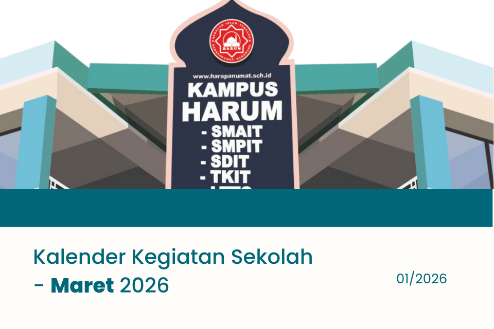 Agenda Kegiatan Sekolah Bulan Maret 2026